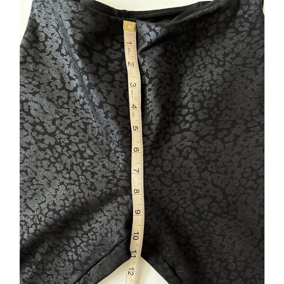 Lysse Animal Print Legging Women M Black Stretch Tommy Control High Rise - Picture 7 of 11
